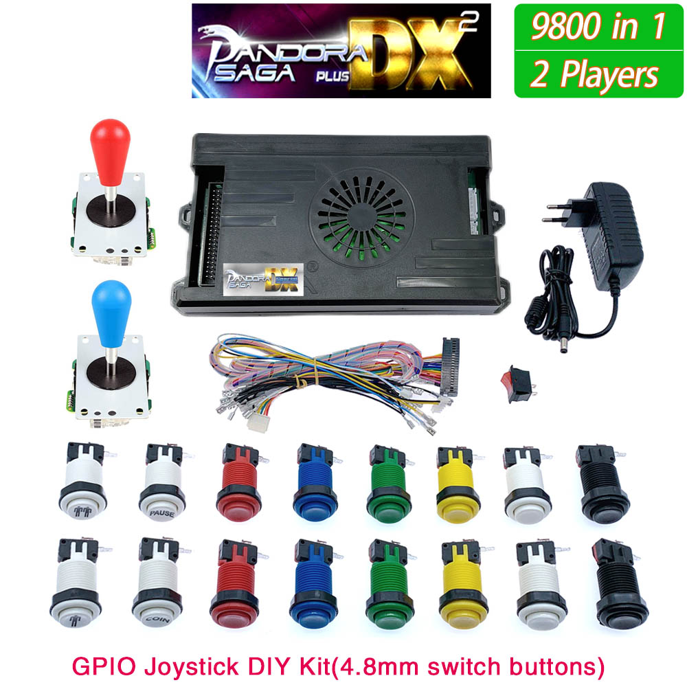 9800 in 1 Pandora Saga DX 2 Pl - Trackball Controller Arcade review and price