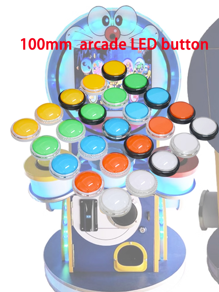 12V Arcade LED Button 100mm Pl - Arcade Vibes review and price