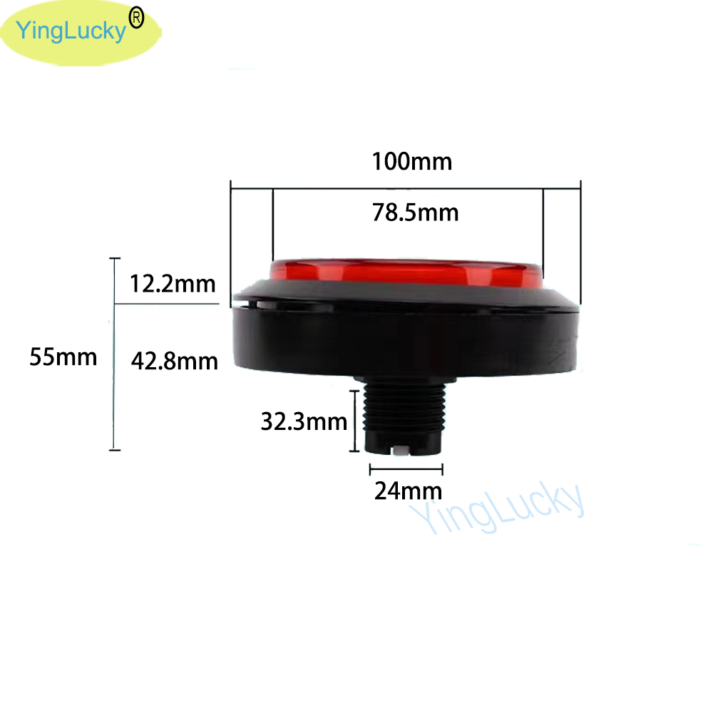 12V Arcade LED Button 100mm Pl - Arcade Vibes review and price