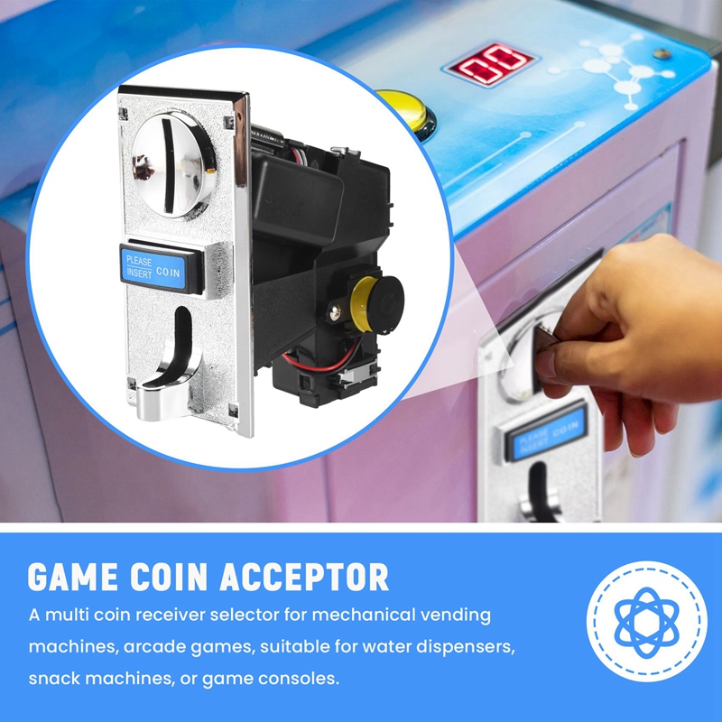 Multi Coin Acceptor Selector f - Arcade Vending Machines review and price