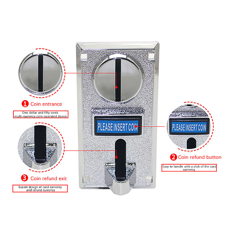 1Pc 616 Multi Coin Slot Accept - Arcade Vending Machines review and price